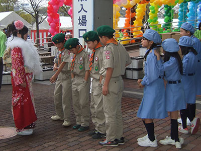 岡山連盟 第二地区 倉敷市成人式奉仕